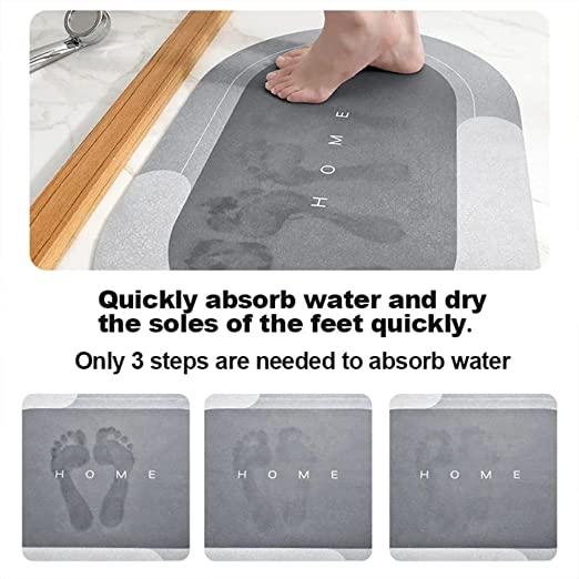Water Absorbing Anti Slip Floor Mat, Bath Mat .